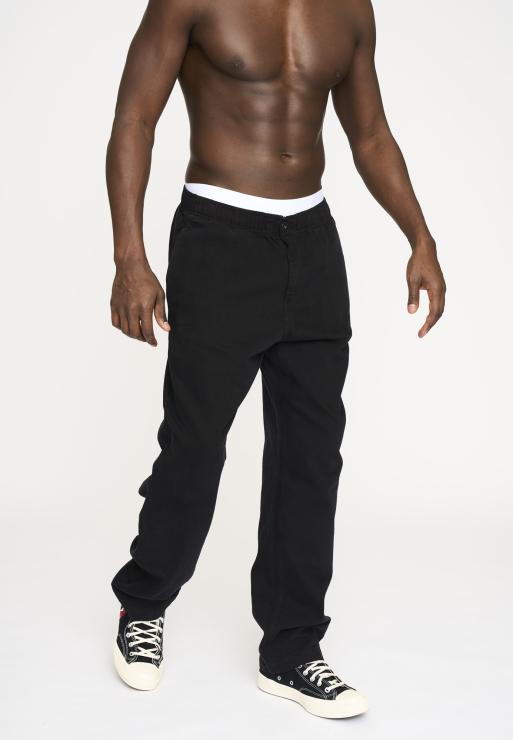 Resteröds Chino 'Neil' | 100% Cotton | Black