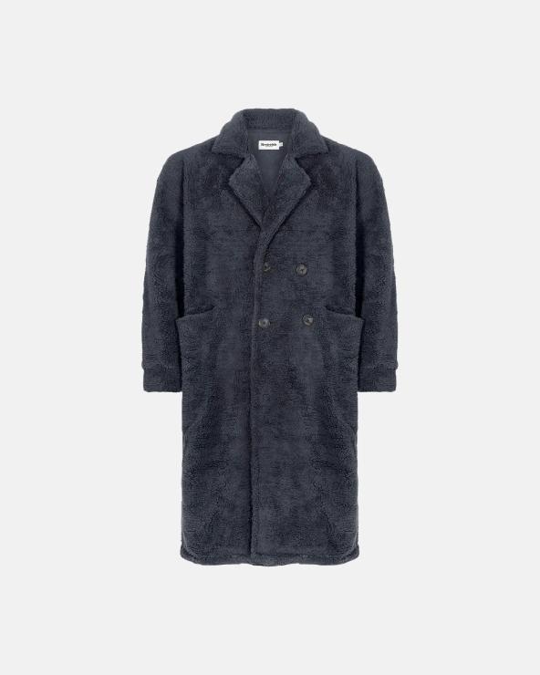 resteröds Fleece Coat | Navy