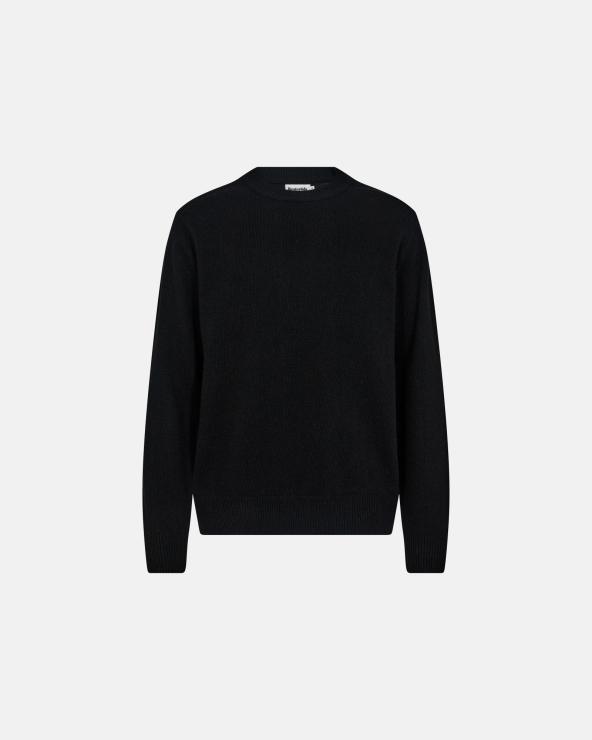 resteröds Knit pullover 'Lean' | Wool | Black