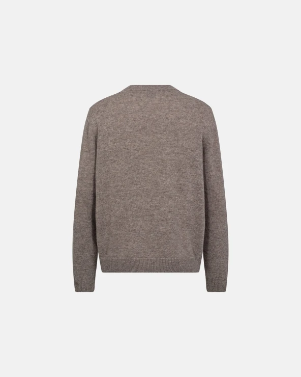 Resteröds Knit Pullover 'Lean' | Wool | Sand