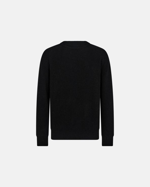 resteröds Knit pullover 'Michael' | Wool | Black