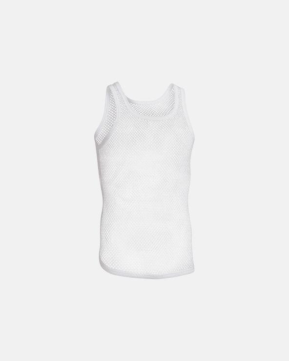 Resteröds Net Singlet Organic Cotton 2-pack | White