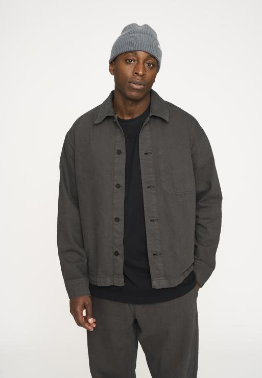 Resteröds Overshirt 'Armstrong' | 100% Cotton | Gray