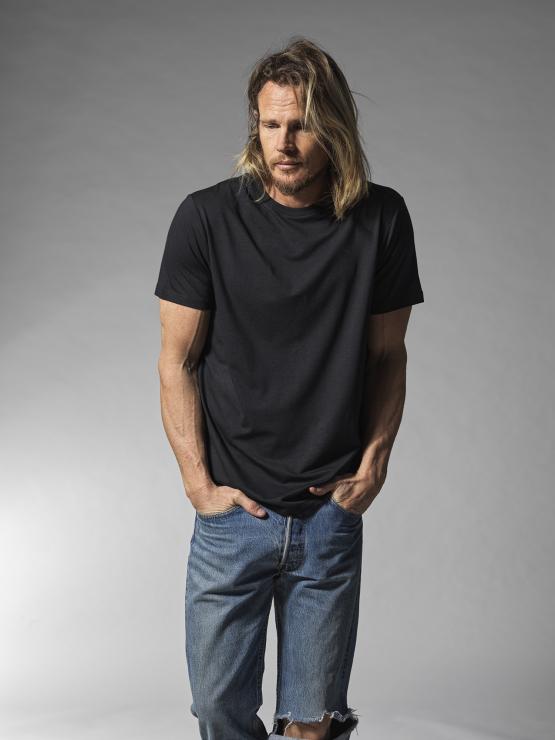 Resteröds R-neck Tee Bamboo | Army