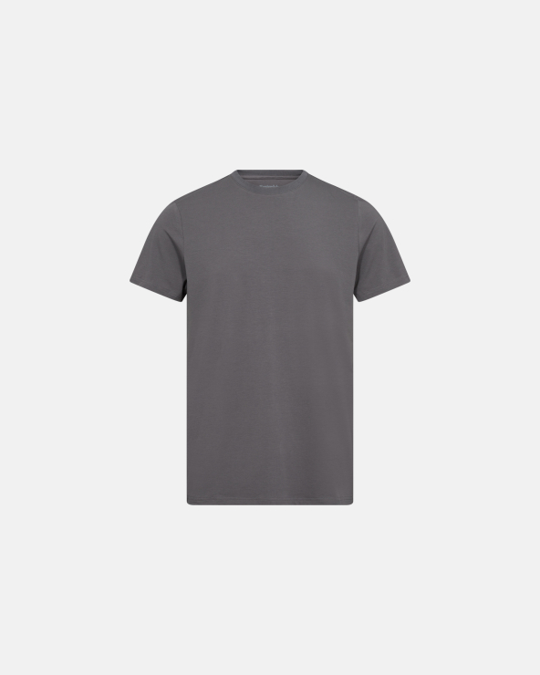 resteröds R-neck Tee bamboo | Grey
