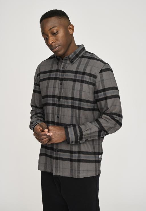 Resteröds Shirt "Woody" | 100% Cotton | Gray