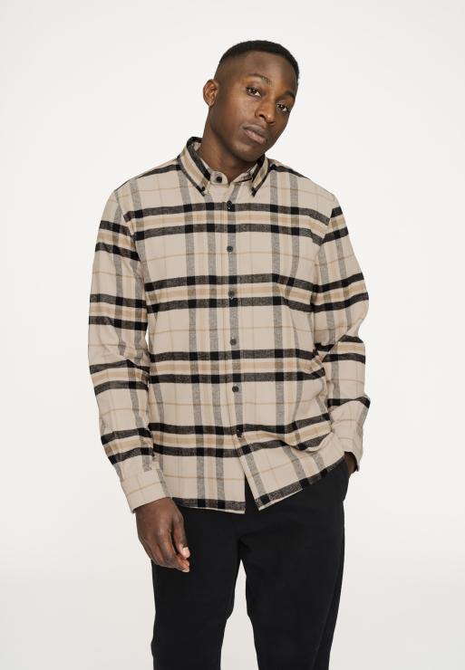 Resteröds Shirt "Woody" | 100% Cotton | Sand