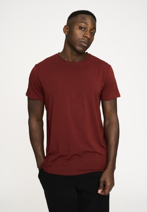 Resteröds T-shirt "o-neck" | Bamboo Viscose | Red