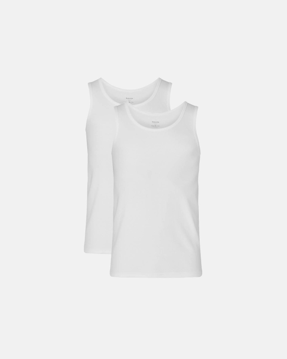 resteröds Tank Bamboo 2-pack | White