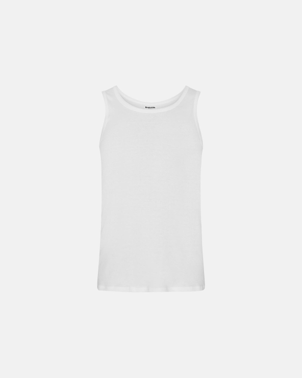 Resteröds Tank Organic Cotton 2-pack | White