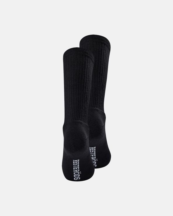 Resteröds Tennis Socks 2-pack | Black