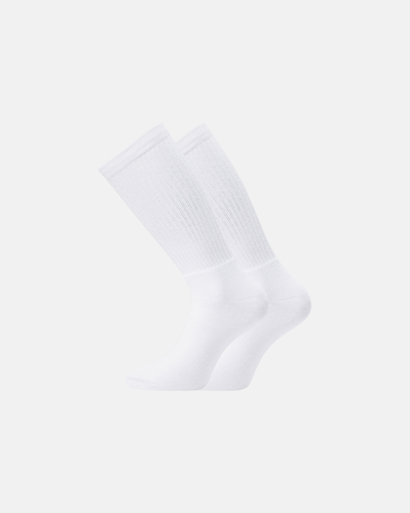 resteröds Tennis Socks 2-pack | Cotton | White/Orange
