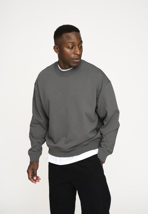 Resteröds Sweatshirt With Crew Neck "drake" | 100% Cotton | Gray