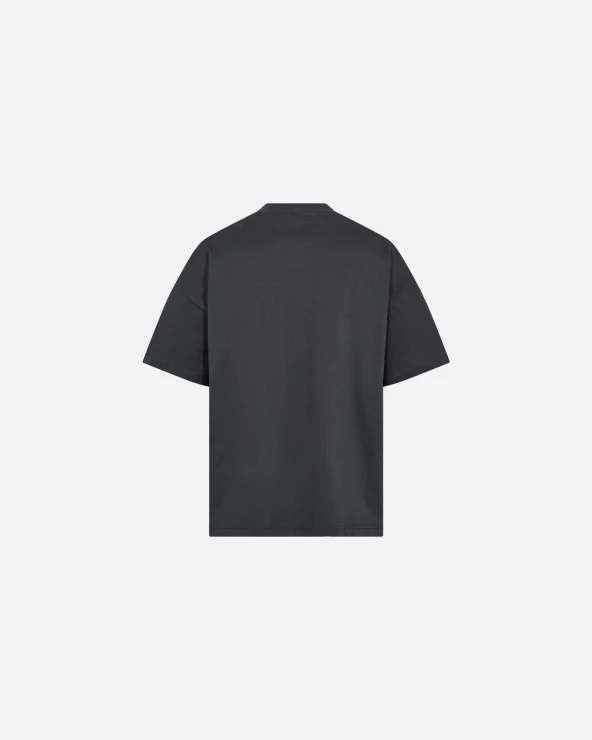 Resteröds T-shirt With Print "dev" | 100% Cotton | Dark Gray