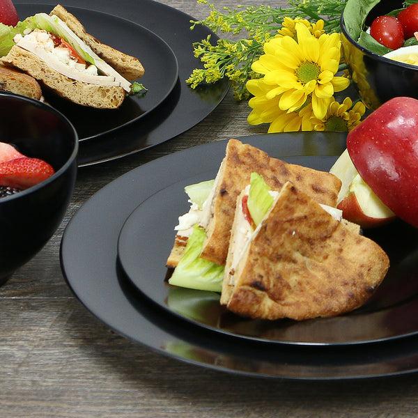 Reston Lloyd 12pc Melamine Dinner Set Harvest Apples