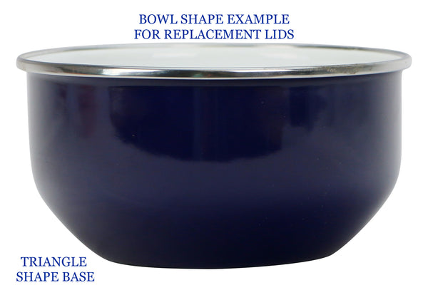 Reston Lloyd 3 Piece Large Bowl Set - Replacement Lids