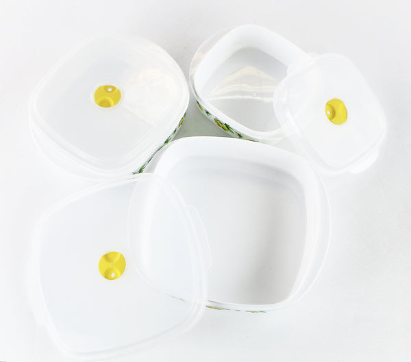 Reston Lloyd 6pc Microwave Cookware & Storage Set Fresh Lemons