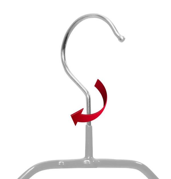 Reston Lloyd BodyForm 46-L Extra Wide Hanger Silver