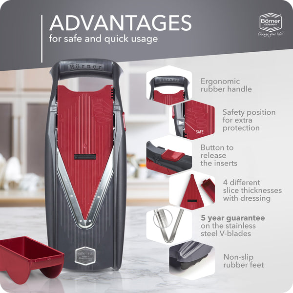 Reston Lloyd Börner Germany Vital Basic Mandoline Set