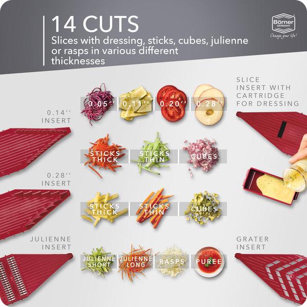 Reston Lloyd Börner Germany Vital Professional Mandoline Set