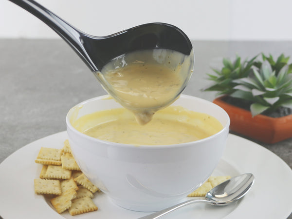 Reston Lloyd Calypso Basics BPA-Free Melamine Kitchen 4-Piece Food Grade Plastic Utensil Set With Spoon Spatula Ladle Slotted Spoon By Reston Lloyd Charcoal