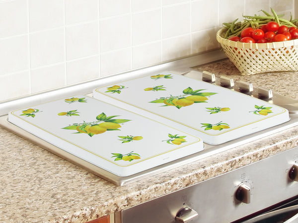 Reston Lloyd Calypso Basics By Reston Lloyd Rectangular Tin Burner Cover Fresh Lemons