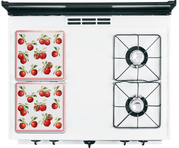 Reston Lloyd Calypso Basics By Reston Lloyd Square Tin Burner Cover Heirloom Apple