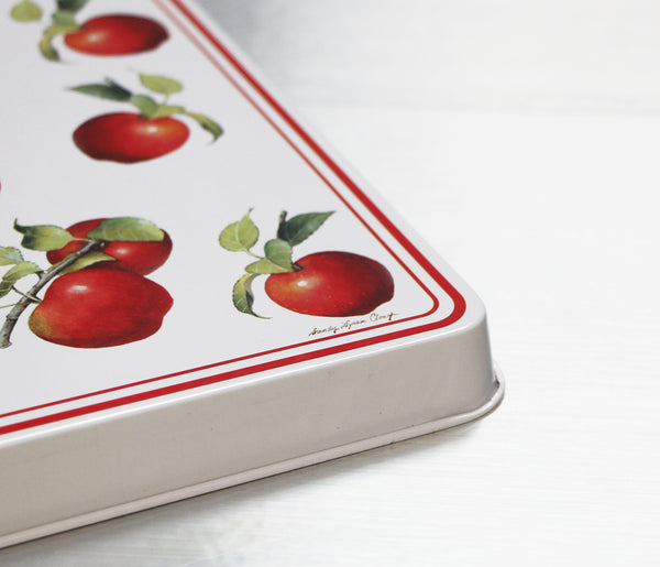 Reston Lloyd Calypso Basics By Reston Lloyd Square Tin Burner Cover Heirloom Apple