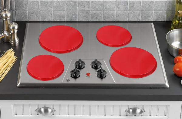 Reston Lloyd Calypso Basics By Reston Lloyd Tin Burner Cover Set Red