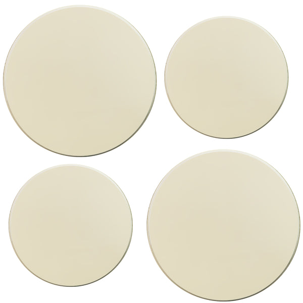 reston lloyd Calypso Basics by Reston Lloyd Tin Burner Cover Set Plain Almond