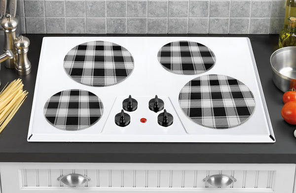 Reston Lloyd Calypso Basics By Reston Lloyd Tin Burner Cover Set Buffalo Check