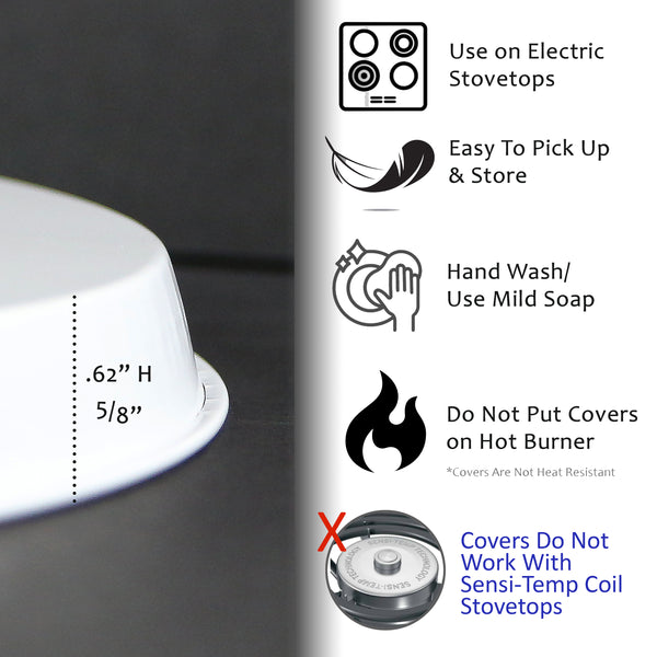 Reston Lloyd Calypso Basics By Reston Lloyd Tin Burner Cover Set Buffalo Check