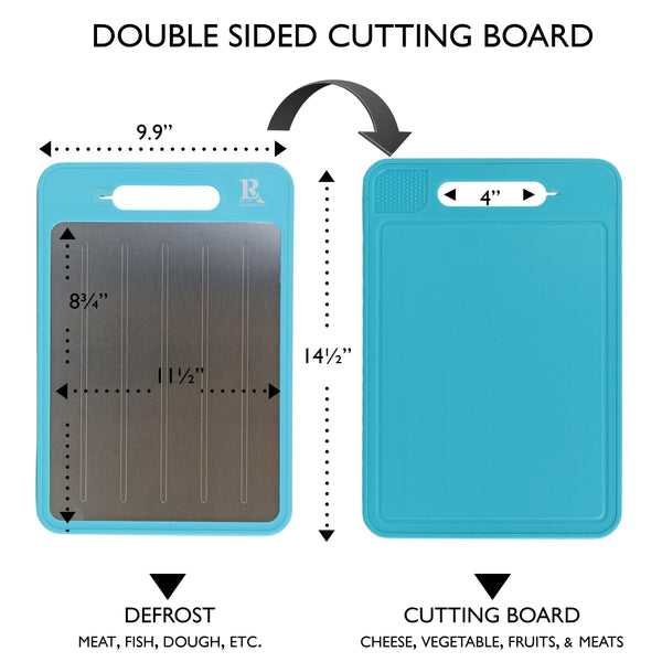 Reston Lloyd Cutting Board/Defroster & More Turquoise