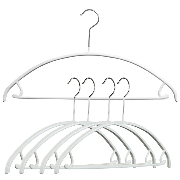 reston lloyd Euro 36-U Pant Bar/Skirt Hook Hanger Narrow Version White