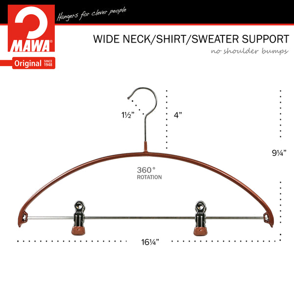 Reston Lloyd Euro 40-PK Pant Bar With Two Clips Copper