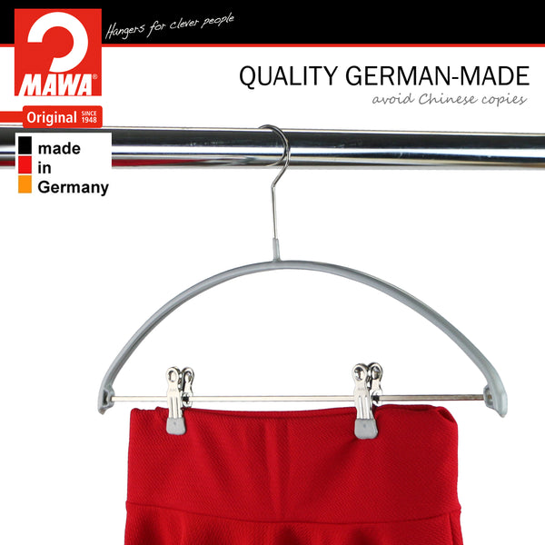 Reston Lloyd Euro 40-PK Pant Bar With Two Clips Silver