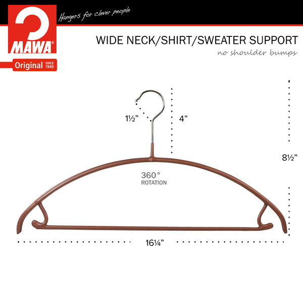 Reston Lloyd Euro 42-U Pant Bar/Skirt Hook Hanger Copper