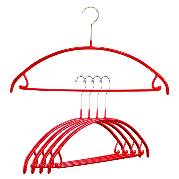 reston lloyd Euro 42-U Pant Bar/Skirt Hook Hanger Red