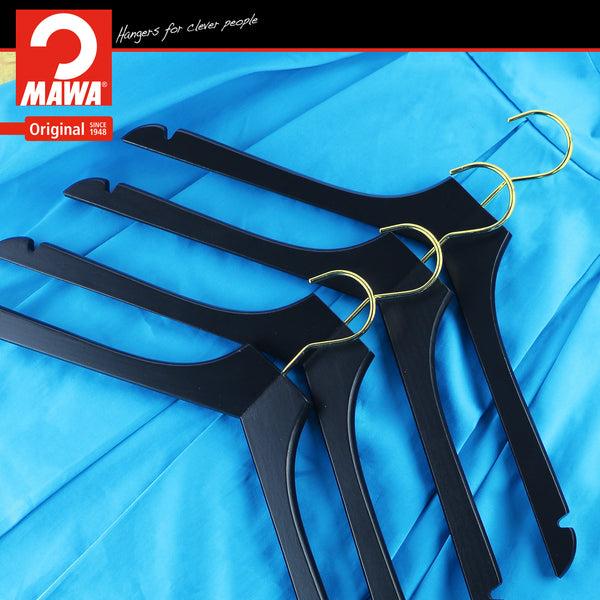 Reston Lloyd Metropolis Series Bodyform Shirt With Shoulder Notches Hanger Profi 45/RE Black Gold Hook