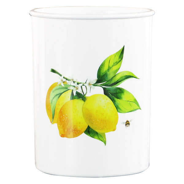 reston lloyd Mini Plastic Utensil Holder Fresh Lemon