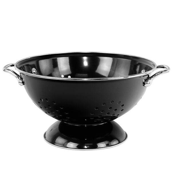 Reston Lloyd Powder Coated Colanders Various Sizes Black