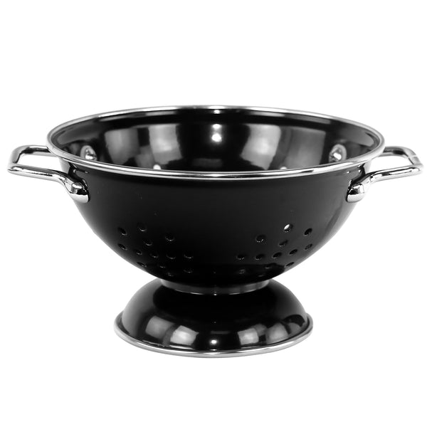 Reston Lloyd Powder Coated Colanders Various Sizes Black