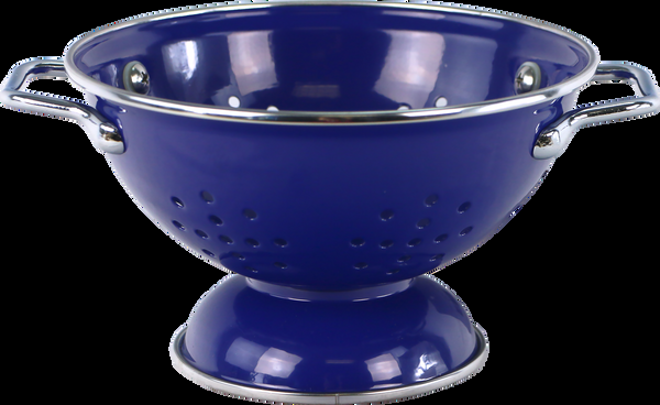 Reston Lloyd Powder Coated Colanders Various Sizes Indigo