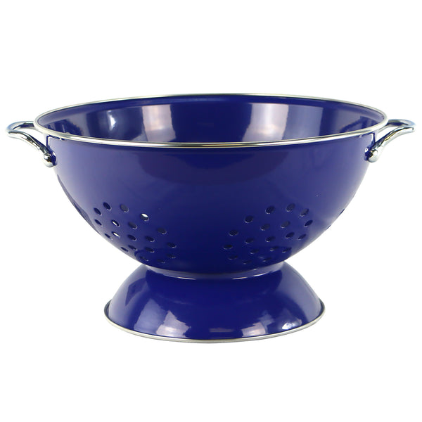 Reston Lloyd Powder Coated Colanders Various Sizes Indigo