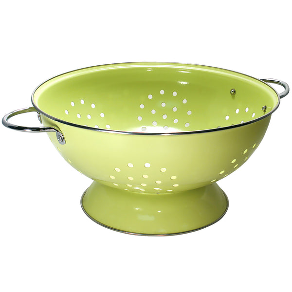 Reston Lloyd Powder Coated Colanders Various Sizes Lime