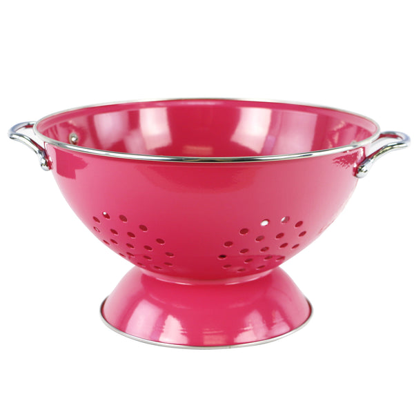 Reston Lloyd Powder Coated Colanders Various Sizes Magenta