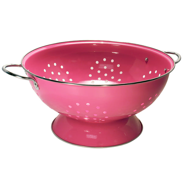 Reston Lloyd Powder Coated Colanders Various Sizes Magenta