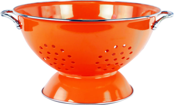Reston Lloyd Powder Coated Colanders Various Sizes Orange