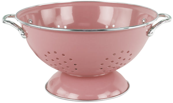 Reston Lloyd Powder Coated Colanders Various Sizes Pink