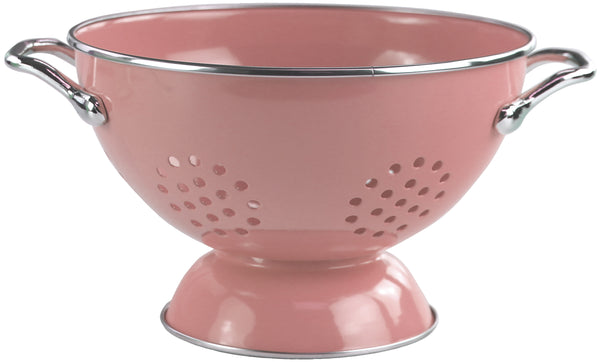 Reston Lloyd Powder Coated Colanders Various Sizes Pink
